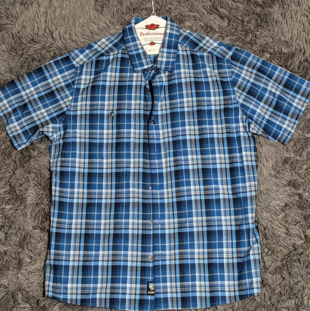 Kuhl Plaid Short Sleeve Shirt